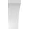 Ekena Millwork 5 1/2-in. W x 10-in. D x 14-in. H Thorton Architectural Grade PVC Knee Brace BRCP055X10X14THR - alternate 5